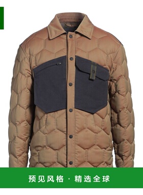 1h可退 香港直邮Sease 男士 Shell 夹克 brown棕色 舒适时尚