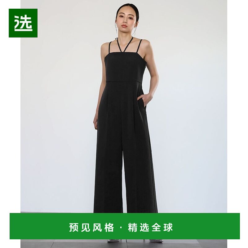 【日本直邮】GIRL女士西装裤(单品)性感吊带连体裤秋冬女连体衣/