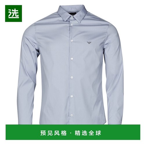 欧洲直邮Emporio Armani  8N1C09 男士服装长袖衬衫 8N1C09-1NI9Z