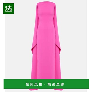 1h可退 香港直邮SOLACE LONDON 女士 Kaila crêpe 披肩睡裙