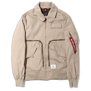 韩国直邮Alpha Industries CWU 36/P MOD CTN 飞行员夹克 复古卡