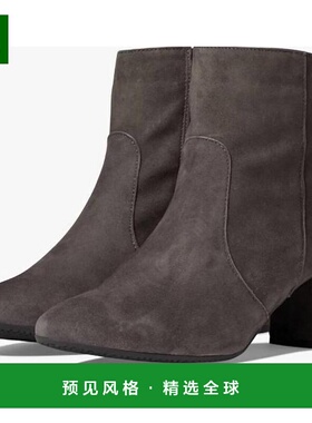 1h可退 【美国直邮】Eric Michael Olivia 女士时装靴 灰色 真皮