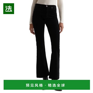 1h可退 【美国直邮】AG Jeans Farrah 中腰靴型牛仔裤 Super Blac