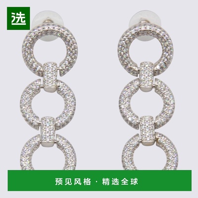 香港直邮SELF-PORTRAIT 女士耳饰 AW25619ESLSILVER AW2025