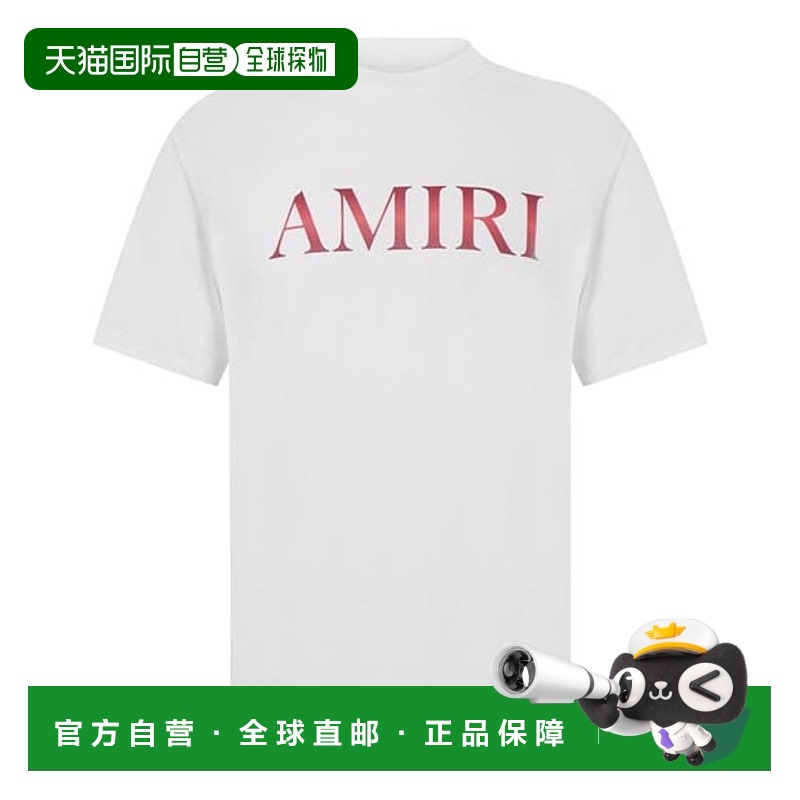 1h可退 香港直邮AMIRI 男士 Core Sn44 T恤正品高档显瘦小众透气