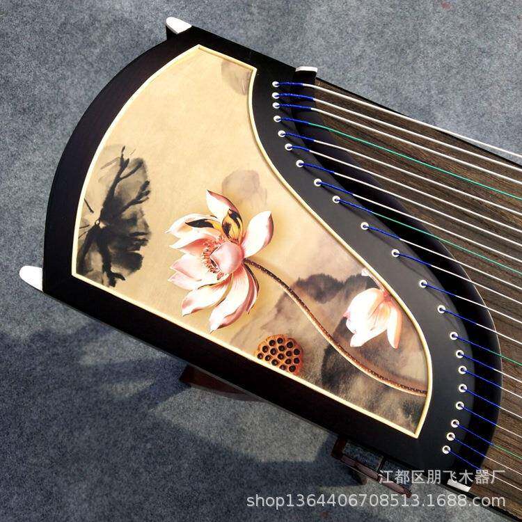 扬州古筝演 厂家古筝 特古筝 紫檀荷塘价月色款无品牌/筝古 奏古