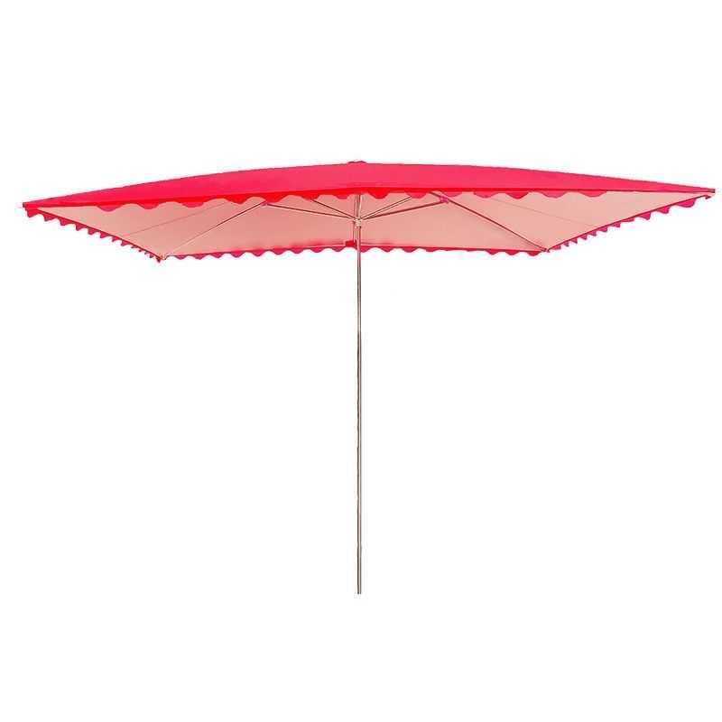 遮阳伞户外摆摊特厚太阳伞大伞长方形做生意防晒雨伞雨棚结实耐用