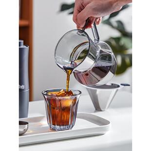 啡xyt锥形玻璃分享挂壶耳带把F7677JMT刻咖专度用套装壶免滤纸过