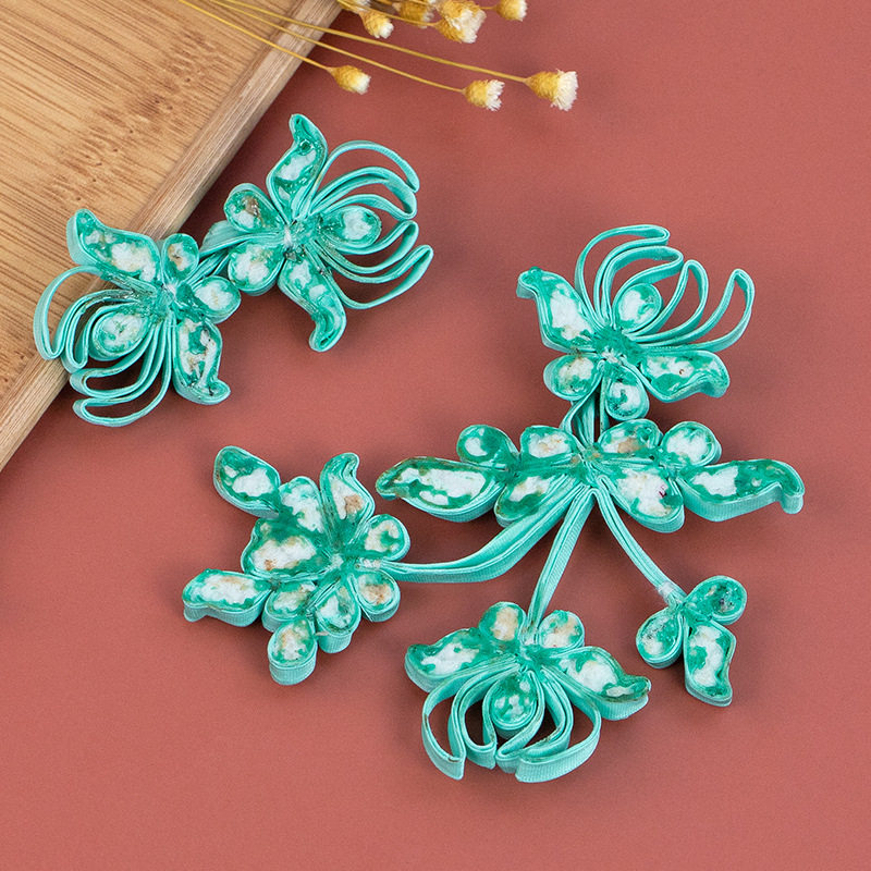 旗袍盘扣扣子中式紫薇纽扣编织手工民族装饰扣国风花汉服辅料复古,居家布艺,纽扣,淘宝优惠券,粉丝福利购,淘宝优惠卷