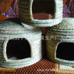 仓鼠兔子窝龙猫天竺豚窝鼠荷兰草窝鼠鸟草垫10065鸽子窝猪牧草天