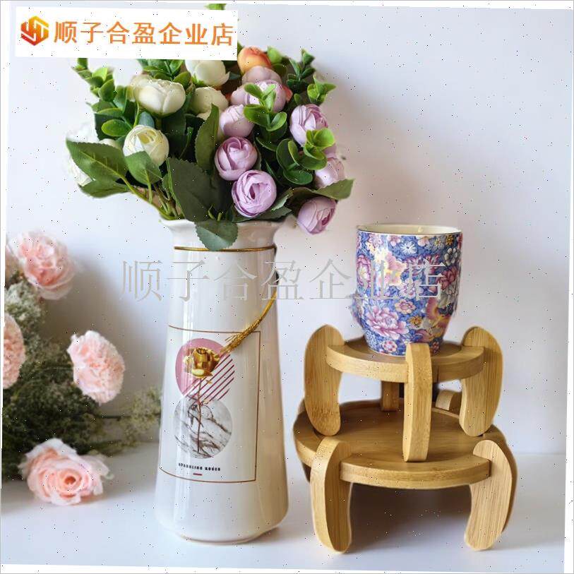 休闲花盆a底座花架多用途高架宠物E颈护架碗架奇石香炉珠宝饰品.