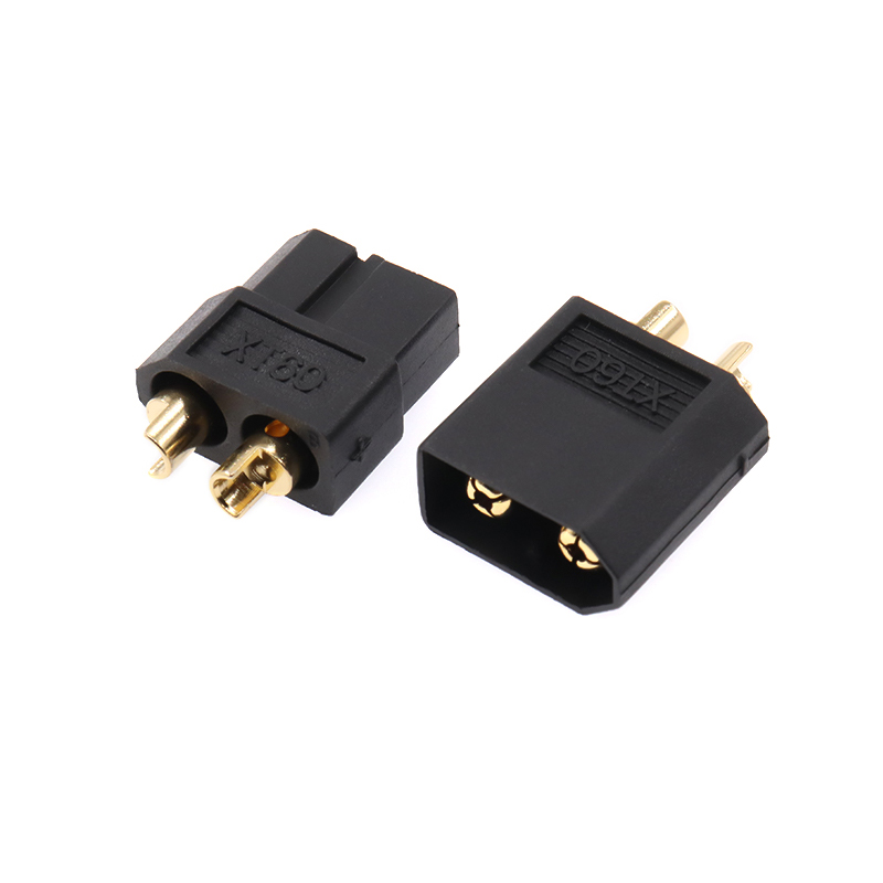 XT60-M/F航模锂电池电调电机测试大电流公母头充电接口黑色