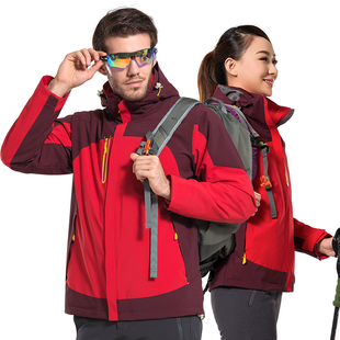 蓝途03129软壳冲锋衣可定制logo越野通勤工作团体校服春亚纺外套