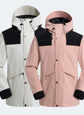 蓝途2233软壳防寒冲锋款服装外套越野情侣流行款超好看上衣三门