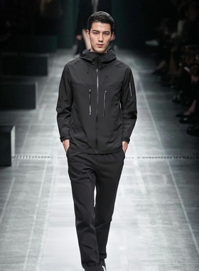 蓝途2507硬壳野营服装外套三防暴雨风男士全压胶beta央广优选同款