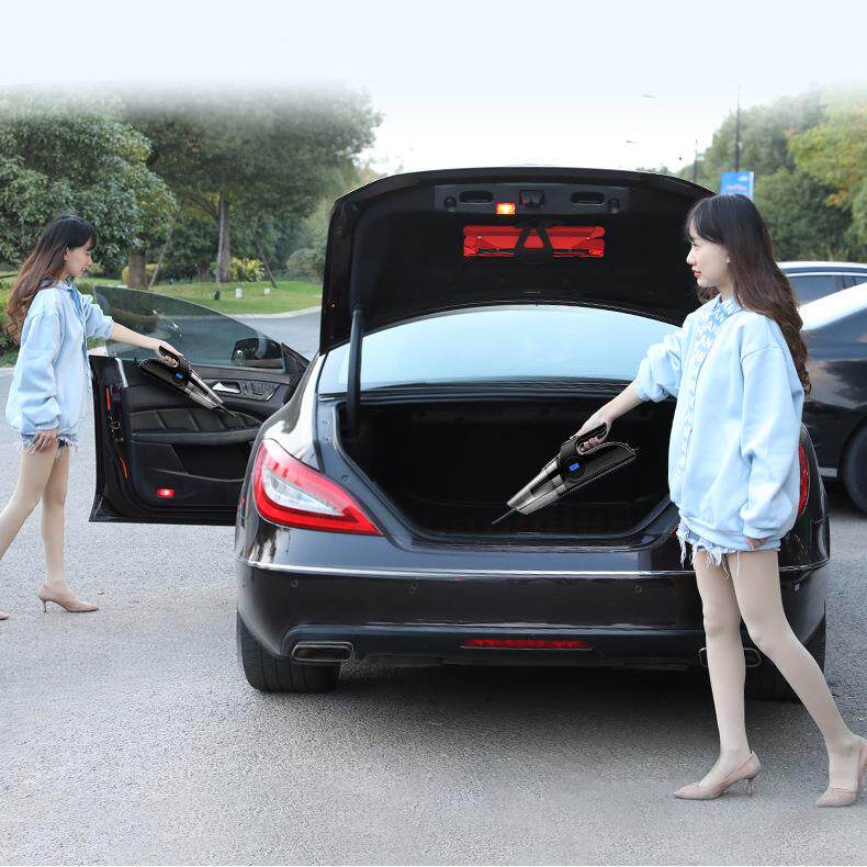 车载充气泵12v汽车家两用大功率高压打气泵吸尘器轮胎电动加气筒