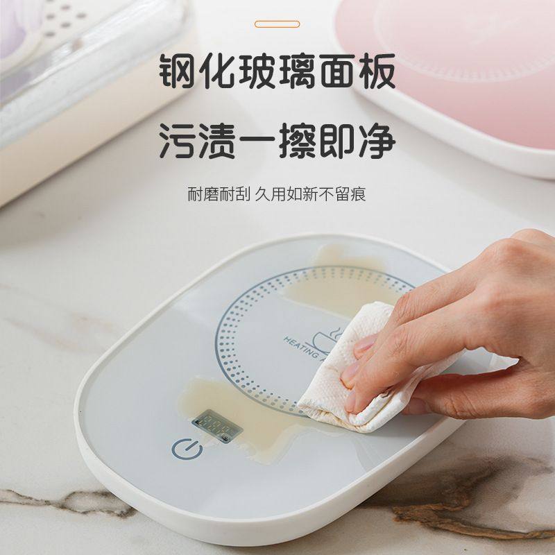 加热垫杯65度智能恒温垫设置触摸3杯恒温开关垫档杯数显定时恒温,生活电器,保温碟/暖菜板/冷暖杯垫/暖桌垫,淘宝优惠券,粉丝福利购,淘宝优惠卷