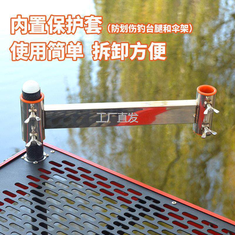 加厚不锈钢万向抗大风伞