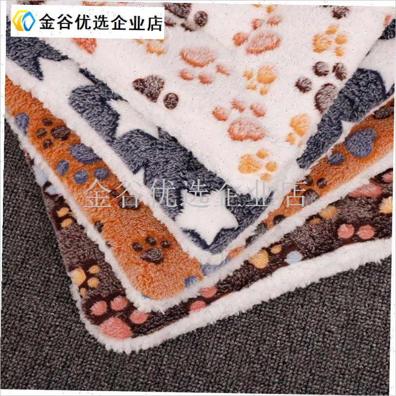 猫垫子冬季保暖加厚猫笼平台垫B猫窝垫狗狗睡觉四季通用棉垫宠物/