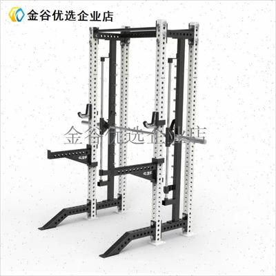 -REP深蹲e框架健身房专业深蹲卧推架史密斯机综合深蹲架训练器