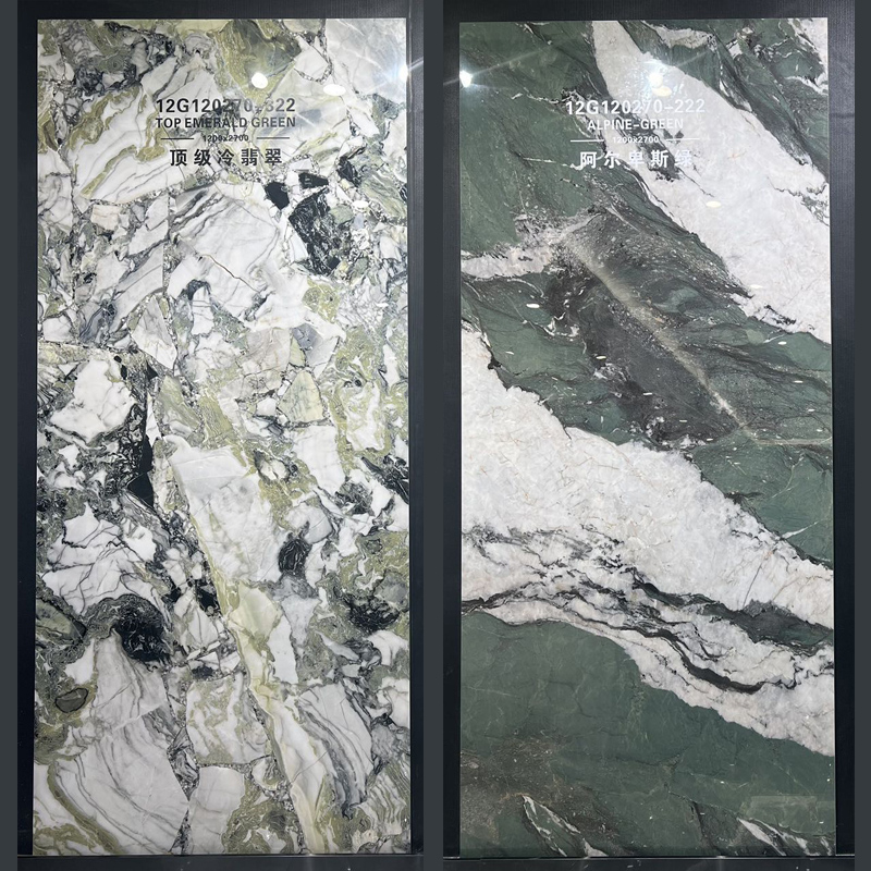 佛山亮面岩板1200x2700厨房台面飘窗岛台吧台餐桌面板材轻奢客厅