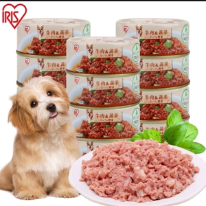 爱丽思宠物湿粮狗罐头成幼犬牛肉蔬菜米饭罐金毛泰迪零食伴饭罐头