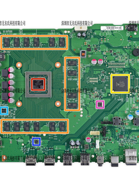 XBOX ONE S主板游戏芯片 MP2161GJ CAT6243DCADJ AP2127K-ADJTRG1