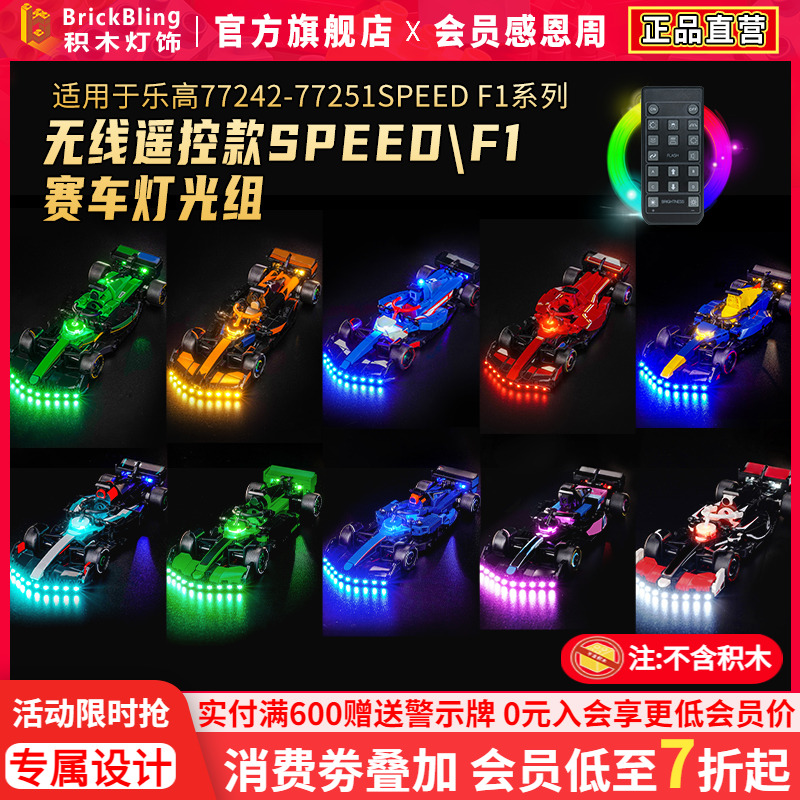 适用speedF1灯光组挂墙板