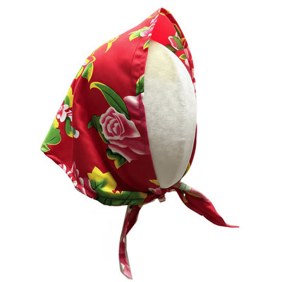 网红款直播间pk道具复古花布头巾