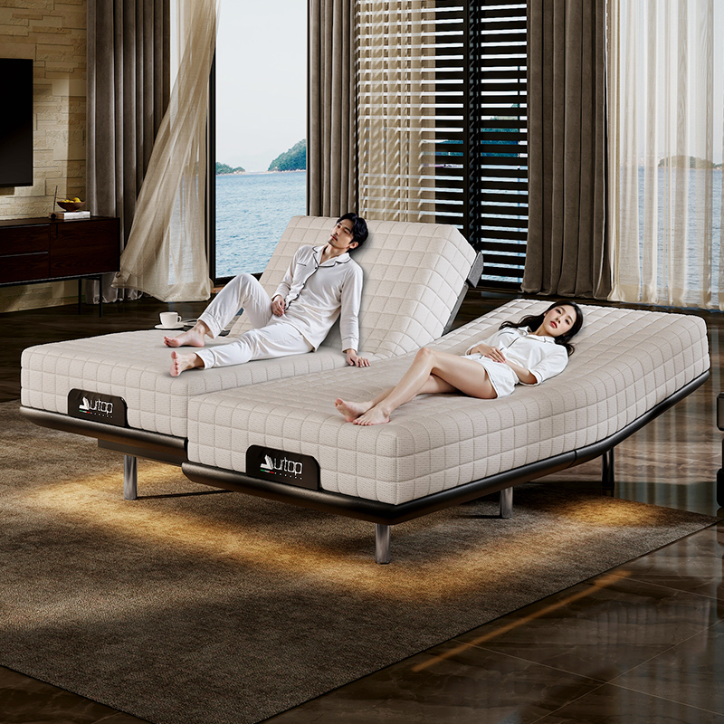 无床头全自动智能床米智能分体电动悬浮床多功能高端款主卧双人床