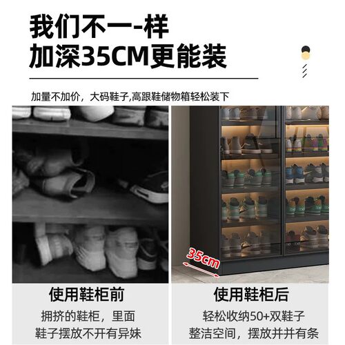 德国6层玄关柜门开式收纳柜容量