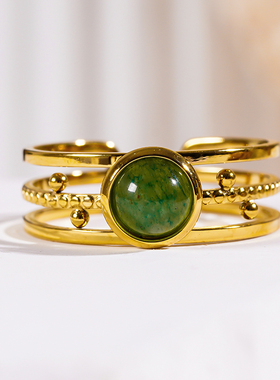 戒指HACKNEYNINE18K镀金欧美风