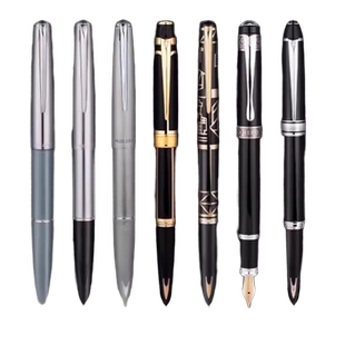 【教师节礼物】HERO英雄100钢笔金笔官方旗舰店半钢男女士商务高档练字成人办公用经典14K礼盒装送礼老师礼品