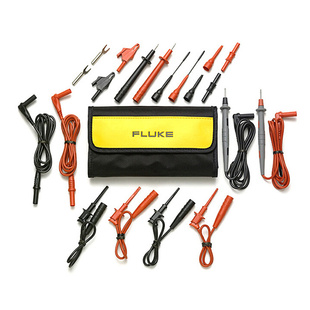 福禄克FLUKE TL81A数字万用表测试线表笔笔尖探针鳄X鱼夹测量套装