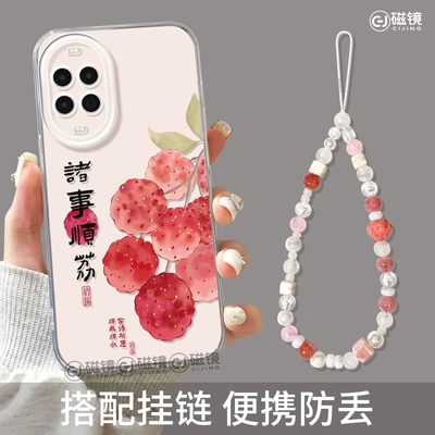 卡通,中国风硅胶华为nova手机壳