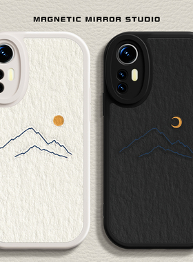 适用小米17手机壳15ultra新款mix4太阳月亮10s液态civi3硅胶红米note13pro简约k60软k70男12x女12spro至尊版9