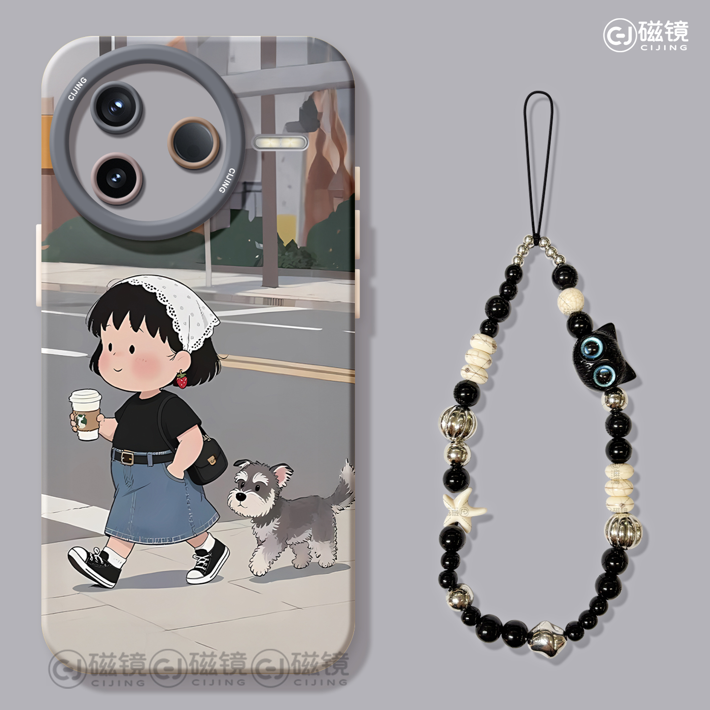 适用红米k80手机壳女款k60pro保护套小米k40s全包硅胶k70至尊版redmi防摔k30por高级小丸子k50卡通软80外壳