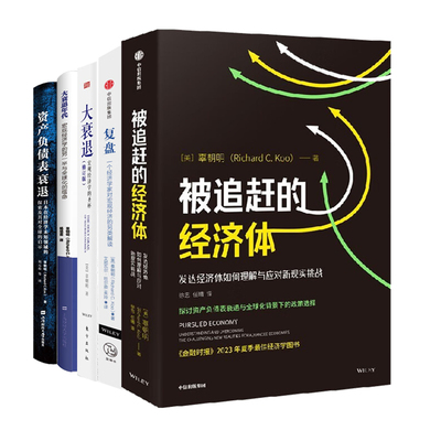 辜朝明作品全5册：被追赶的经济体+复盘：一个经济学家对宏观经济的另类解读+大衰退：宏观经济学的圣杯+大衰退年代+资产负债表衰
