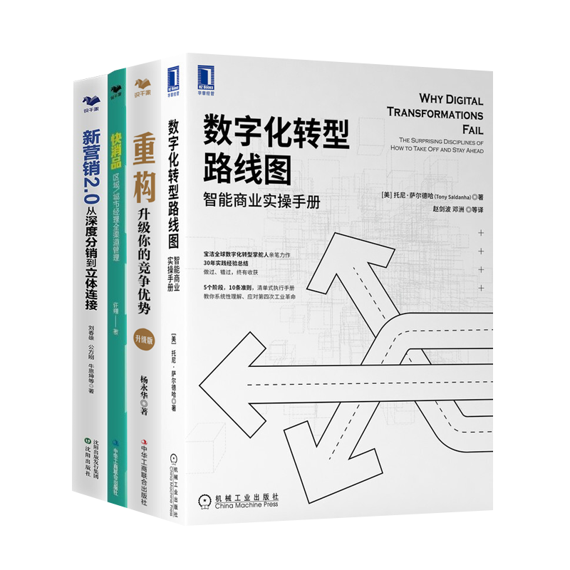 消品企业数字化本套转型路线图