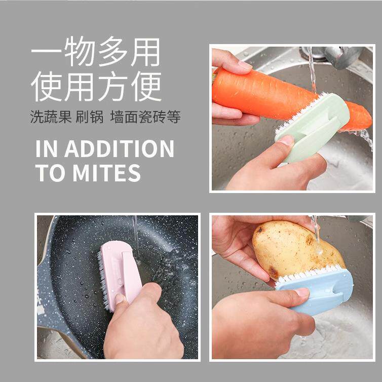 多功能蔬菜水果刷洗菜刷子厨房专用食物刷黄瓜手柄清洁刷小龙虾~~