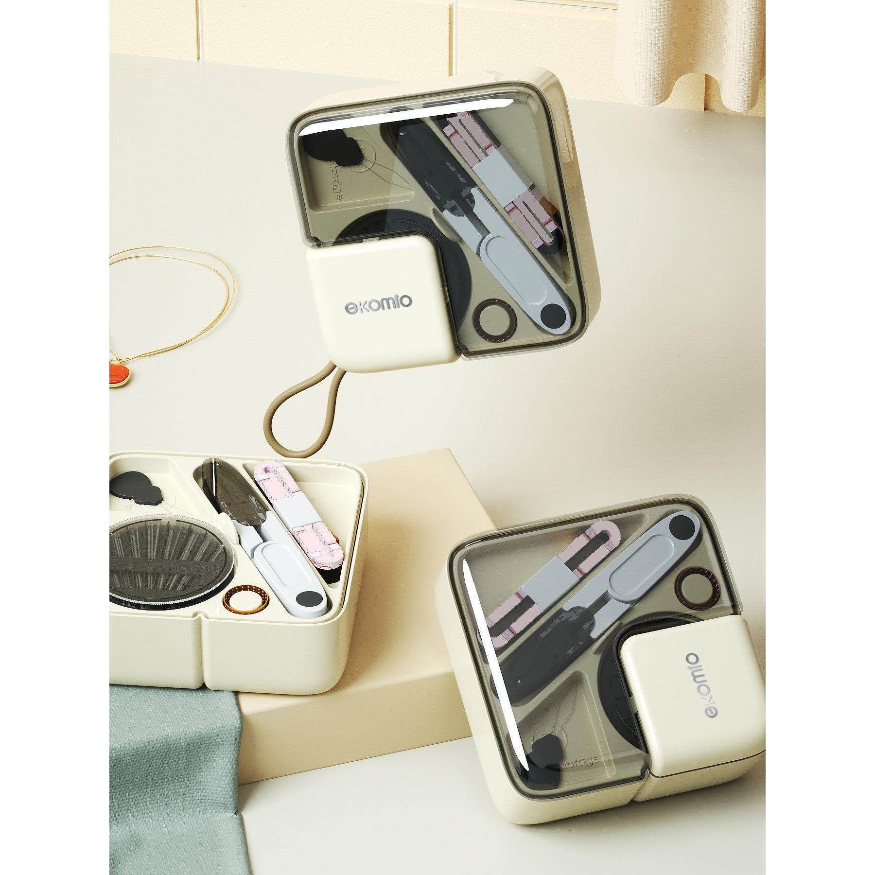 日本无障碍豪华缝纫盒便携式缝纫包多功能缝纫盒宿舍全套手工缝纫,居家布艺,线盒,淘宝优惠券,粉丝福利购,淘宝优惠卷