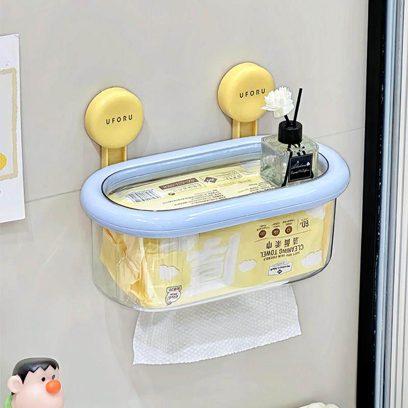 多胺浴脸巾收纳盒室壁挂吸盘洗置物架化妆室免ZZ887J打孔擦洗脸巾