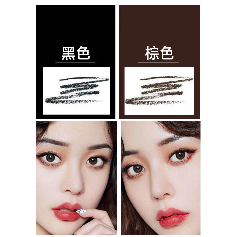 眼学线笔防级UGN水,防汗,持久,脏,铅笔不式硬尖初者,升版女