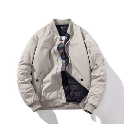 春秋秋冬美式加厚飞行服