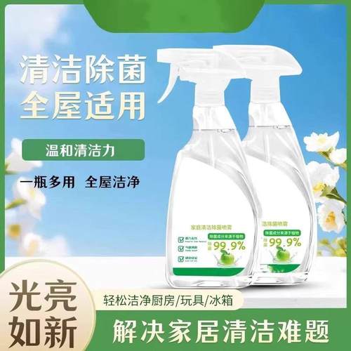 莱克多家庭清洁除菌啧雾厨房冰箱烤箱厨电清洁家居杀菌持久飞洁士