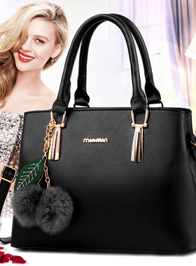 Women Bag Leather Handbags Casual Female Bags 2020女包单肩包