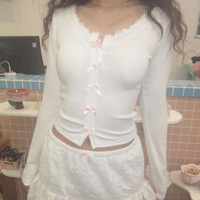 甜美公主蕾丝花边蝴蝶结