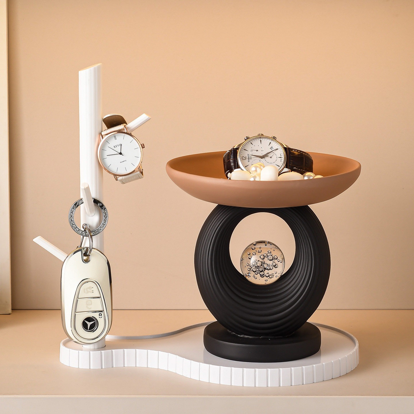 沛纳丽石来运转钥匙收纳玄关摆件客厅酒柜玄关中古风轻奢乔迁礼物,家居饰品,桌面摆件,淘宝优惠券,粉丝福利购,淘宝优惠卷