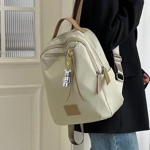 小个子出游背包 日系ins休闲百搭通勤双肩包小众大学生轻便书包女