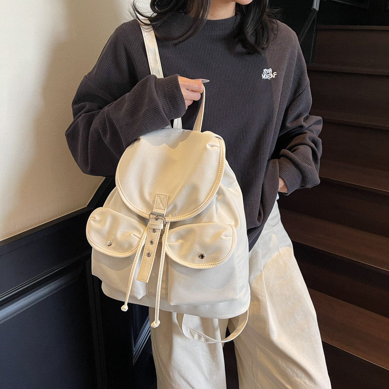 韩版学生上课书包水桶旅游背包